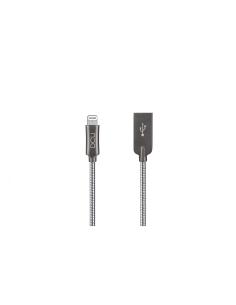 DCU Advance Tecnologic 34101260 cable de conector Lightning 1 m Plata