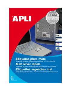 APLI 01227 etiqueta de impresora Blanco Etiqueta para impresora autoadhesiva