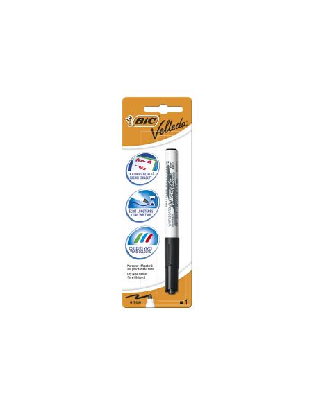 BIC Velleda marcador 1 pieza(s) Negro
