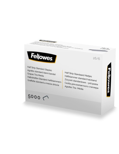 Fellowes 5117601 grapa Paquete de grapas 5000 grapas