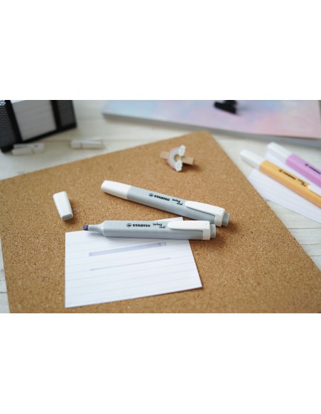 STABILO swing cool Pastel marcador 1 pieza(s) Punta de cincel Gris