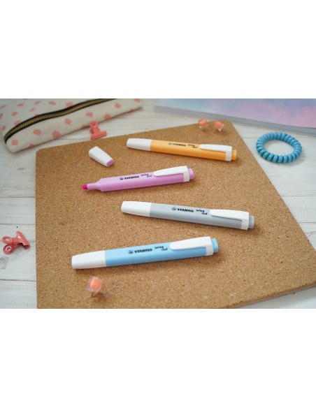 STABILO swing cool Pastel marcador 1 pieza(s) Punta de cincel Gris