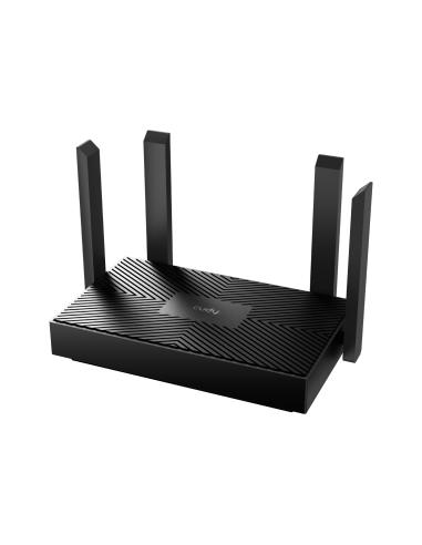 Cudy WR1500 router inalámbrico Gigabit Ethernet Doble banda (2,4 GHz / 5 GHz) Negro