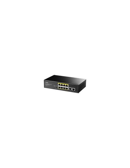 Cudy FS1010P switch Fast Ethernet (10/100) EnergÍ­a sobre Ethernet (PoE) Negro