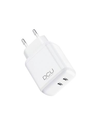 DCU Advance Tecnologic 37300725 cargador de dispositivo móvil Universal Blanco USB Auto, Interior