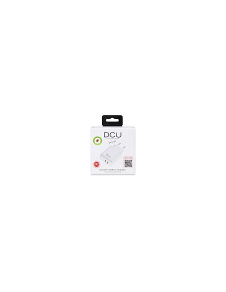 DCU Advance Tecnologic 37300725 cargador de dispositivo móvil Universal Blanco USB Auto, Interior