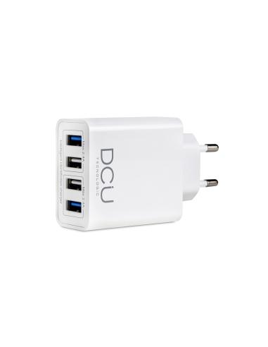 DCU Advance Tecnologic 37300500 cargador de dispositivo móvil Universal Blanco USB Auto
