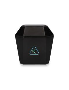 Ksix Auriculares inalámbricos gaming Saga, Baja latencia, LED, Bluetooth 5.0, Autonomía 4+12h, Control táctil, Negro