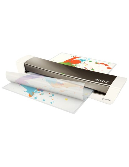 Leitz iLAM Laminator Home Office A3 Laminadora térmica 310 mm min Gris, Blanco