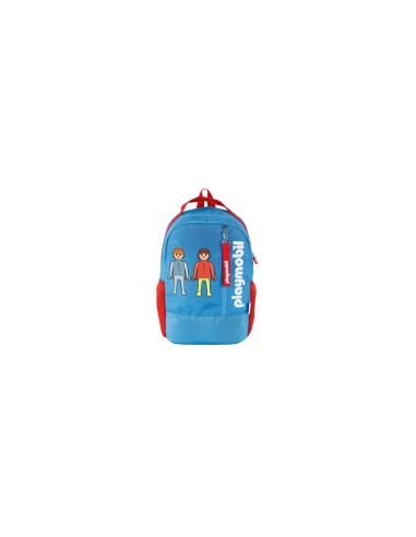 Dohe Mochila Grande Playmobil - Fabricada en Poliester - Compartimento Principal con Bolsillo Acolchado - Bolsillos Laterales pa