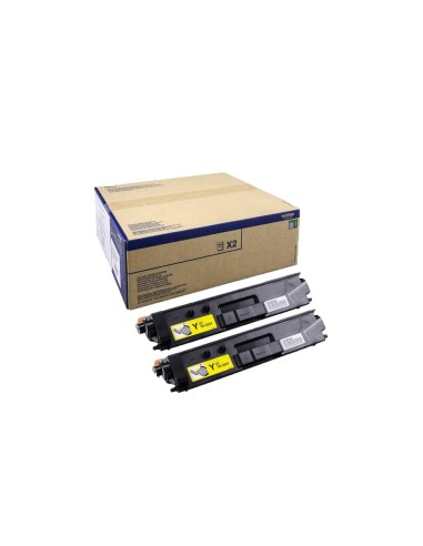 TONER BROTHER 2 UNIDADES AMARILLO TN329YTWIN