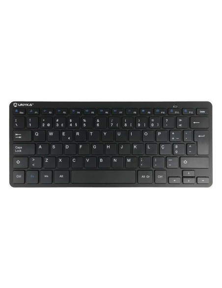 UNYKAch UK505448 teclado Ratón incluido RF inalámbrico QWERTY Portugués Negro