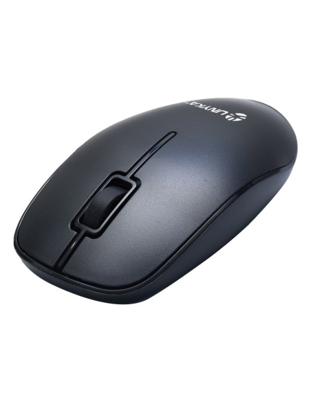 UNYKAch UK505448 teclado Ratón incluido RF inalámbrico QWERTY Portugués Negro