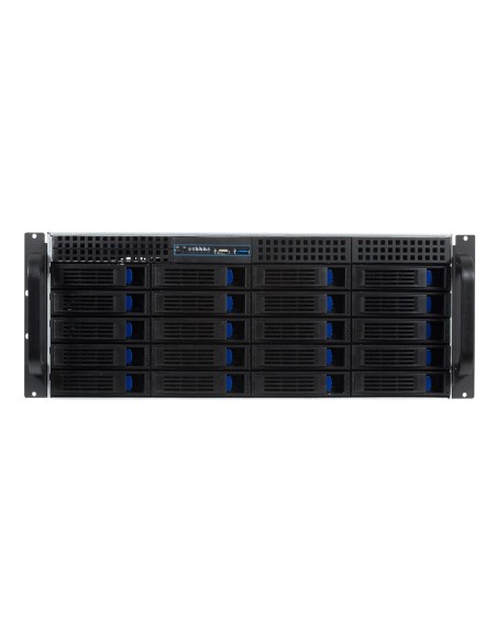 UNYKAch 4U HS4520 SERVIDOR RACK Color Plata 20 BahÍ­as HOT SWAP discos 3.5  80.40.20