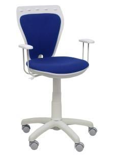 Piqueras y Crespo Silla juvenil Ministyle blanca bali azul