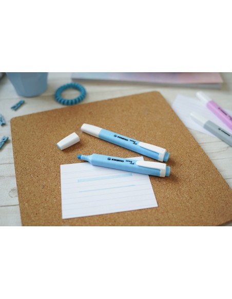 STABILO swing cool Pastel marcador 8 pieza(s) Punta de cincel Multicolor