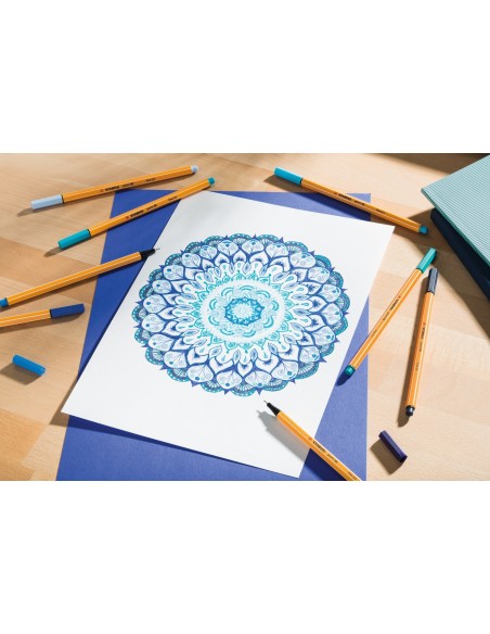 STABILO point 88 rotulador de punta fina Rosa claro 1 pieza(s)