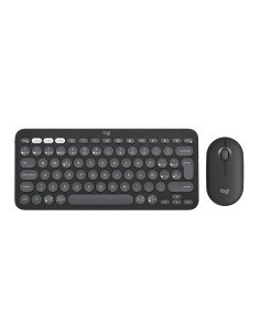 Logitech Pebble 2 Combo teclado Ratón incluido RF Wireless + Bluetooth QWERTY Español Grafito