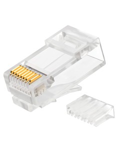 aiten data AI80.06.106 conector RJ-45 Transparente