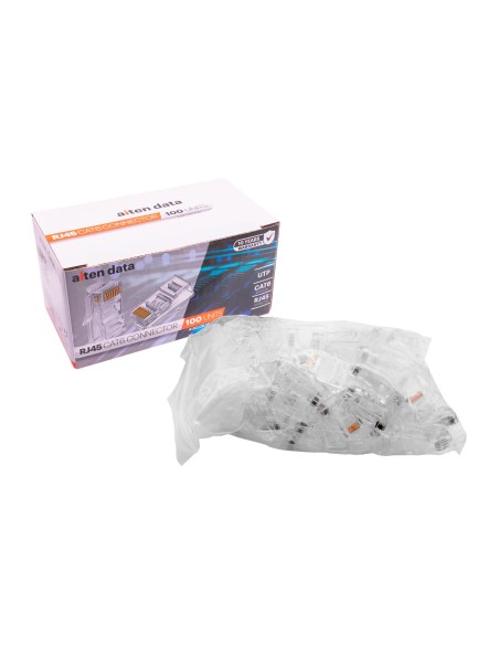 aiten data AI80.06.106 conector RJ-45 Transparente