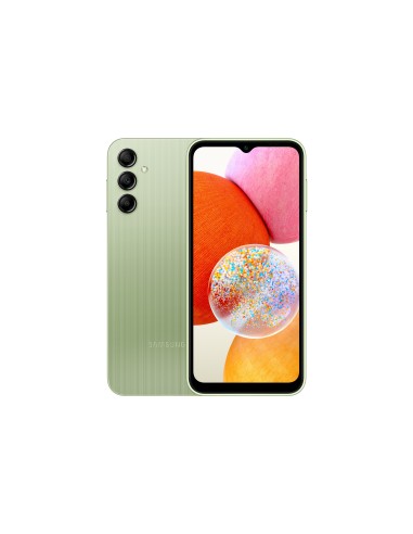 Samsung Galaxy A14 SM-A145R DSN 16,8 cm (6.6") SIM doble Android 13 4G USB Tipo C 4 GB 128 GB 5000 mAh Verde claro
