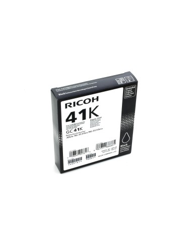 Cartucho ricoh gc41k negro 405761