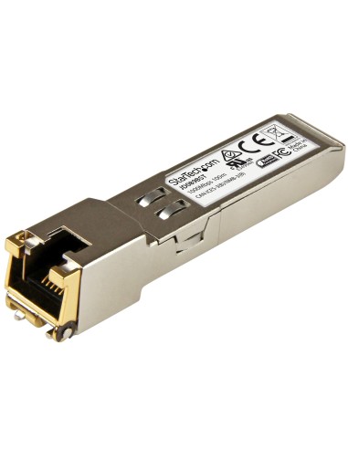 StarTech.com Modulo transceptor SFP compatible con HP JD089B 10 100 1000BASE-TX JD089BST
