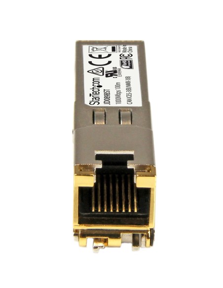 StarTech.com Modulo transceptor SFP compatible con HP JD089B 10 100 1000BASE-TX JD089BST