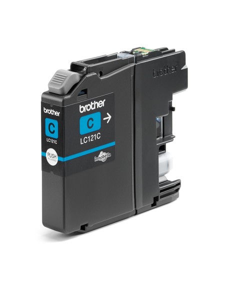 Cartucho de tinta brother original cian LC121C