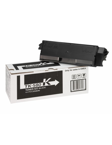 Kyocera tk-580K toner 1 pieza Original Negro