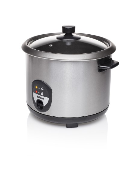 Tristar RK-6129 Arrocera 900w capacidad 2.2l negro acero inoxidable