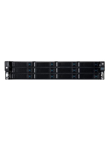 UNYKAch Servidor Rack Hot Swap 2U   12 BahÍ­as Negro, Plata