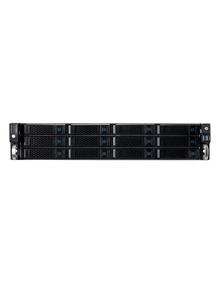 UNYKAch Servidor Rack Hot Swap 2U   12 BahÍ­as Negro, Plata