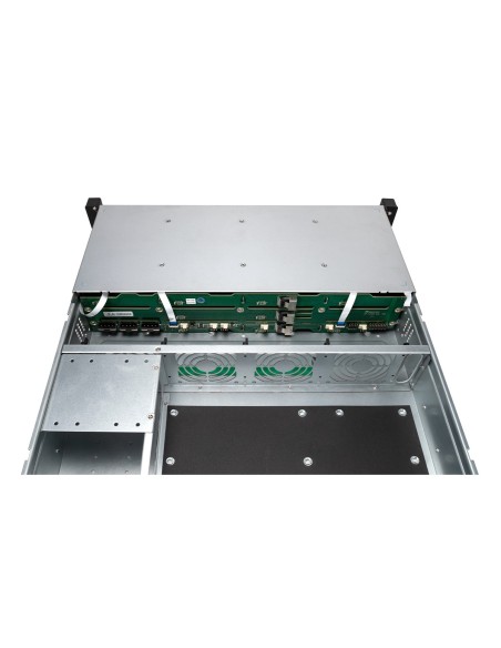 UNYKAch Servidor Rack Hot Swap 2U   12 BahÍ­as Negro, Plata