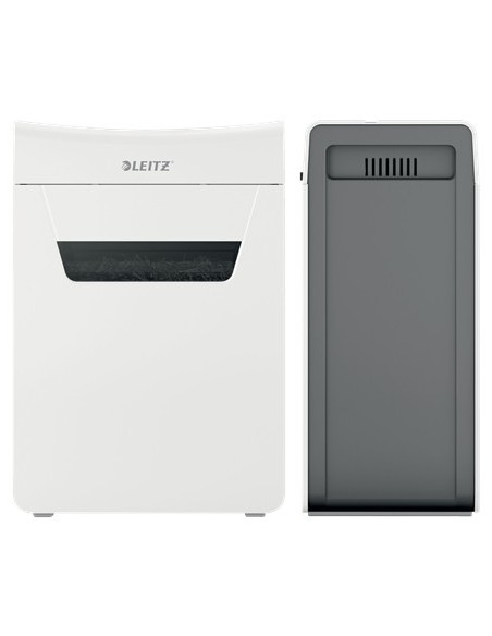 Leitz 80950000 triturador de papel Microcorte Gris, Blanco