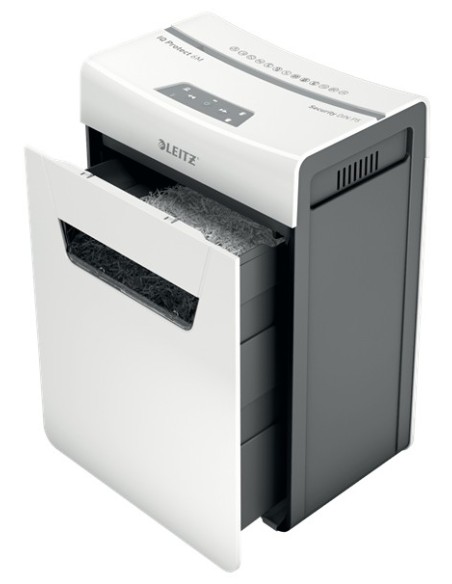 Leitz 80950000 triturador de papel Microcorte Gris, Blanco