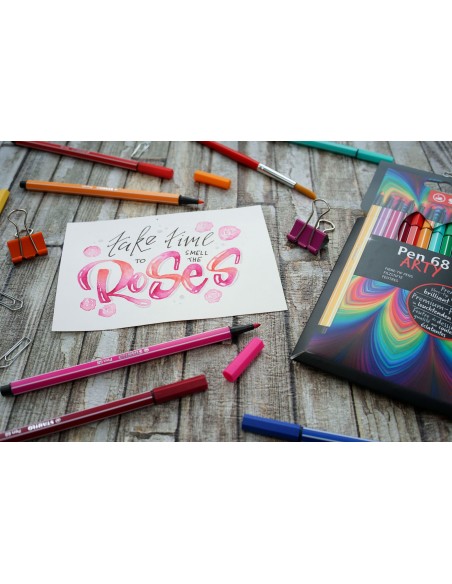 STABILO Pen 68 ARTY rotulador Multicolor 12 pieza(s)