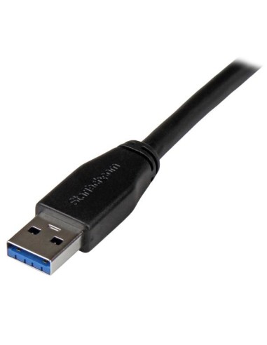 StarTech.com Cable Activo USB 3.0 SuperSpeed de 10 metros - Usb A Macho a Usb B Macho negro