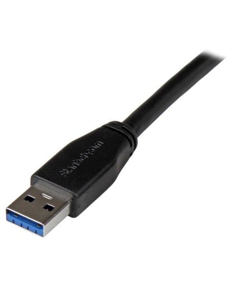 StarTech.com Cable Activo USB 3.0 SuperSpeed de 10 metros - Usb A Macho a Usb B Macho negro