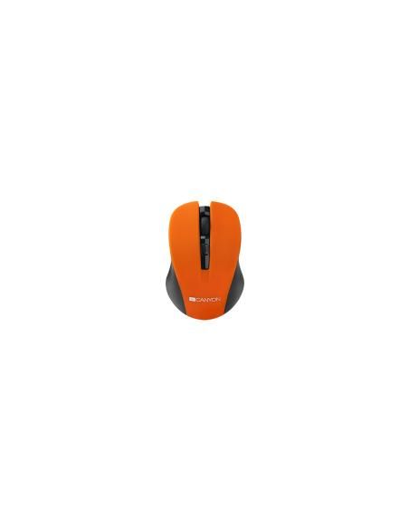 Ratón Canyon Ambidextro RF inalámbrico Í?ptico 1200 DPI Naranja