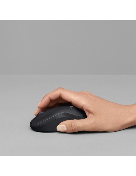 Raton optico logitech b220 negro 910-004881