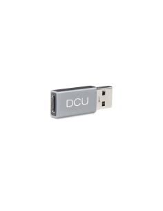 DCU Advance Tecnologic 30402060 cambiador de género para cable USB A USB C Gris
