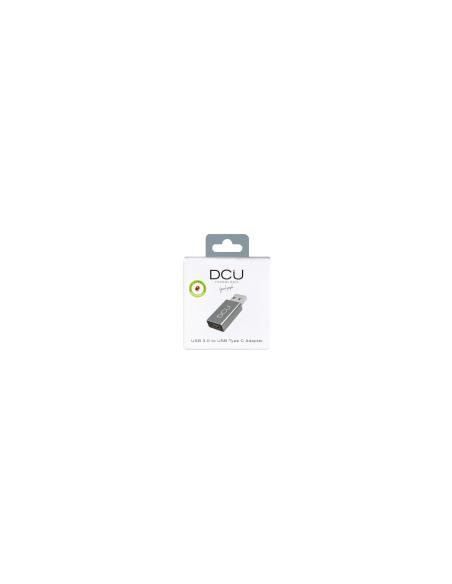 DCU Advance Tecnologic 30402060 cambiador de género para cable USB A USB C Gris