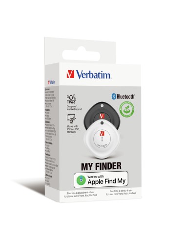 Verbatim My Finder Personal Buscador Negro, Blanco