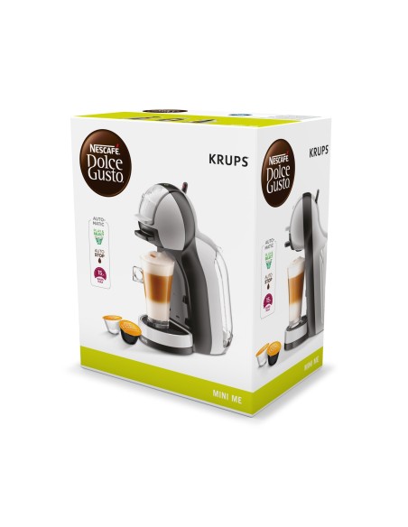 Krups Mini Me KP123BK cafetera eléctrica Semi-automática Macchina per caffÍ¨ a capsule 0,8 L
