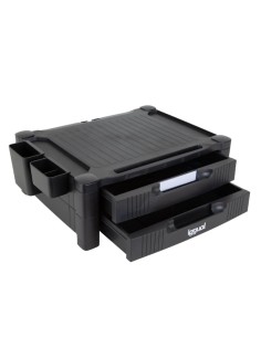 iggual EM2C Elevador monitor 2 cajones negro