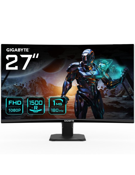 MONITOR GIGABYTE 27" GS27FC,CURVO