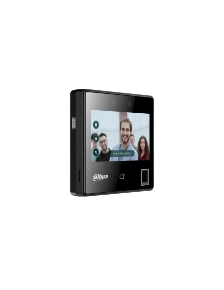 DAHUA - DH-ASI3214A-W  - LECTOR AUTÓNOMO LCD 4.3" TÁCTIL DE RECONOCIMIENTO FACIAL+PIN+TARJETA+HUELLA