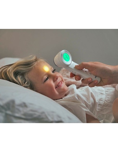 Braun termometro sin contacto + frontal con age precision blanco
