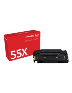 Toner xerox negro everyday compatible hp CE255X CRG-324II 12500 paginas 006R03628